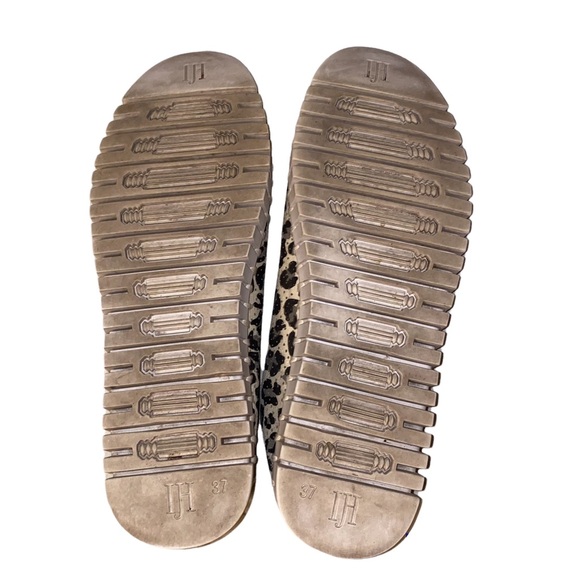 Ilse Jacobsen Tulip Perforated Latte Leopard Print Slip-On Shoes 37 6.5-7 - Picture 12 of 13